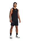 Under Armour Siyah Erkek Bol Kesim Şort 1383389-001 UA Baseline Short
