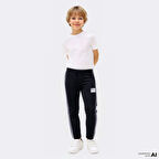 Converse Retro Remix Çocuk Siyah Eşofman Altı