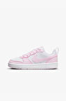 Nike Court Borough Low Recraft (GS) DV5456-105 Beyaz-Pembe Kadın Spor Ayakkabı