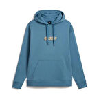 Vans Retro V OS Hoodie Kadın Mavi Sweatshirt