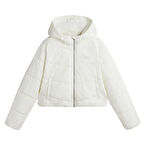 Vans MTE FOUNDRY CROP PUFF HOOD Kadın Bej Mont