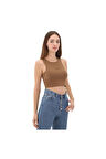 Small Staple Fitted Crop Tank Small Staple Fitted Crop Tank