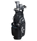 Callaway XR Sert Çelik Sağ El Stantlı +1 Inch Siyah/Gümüş Erkek Golf Seti