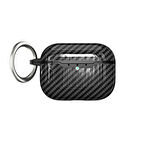 Gpack Airpods Pro 3 uyumlu Kulaklık Kılıfı Karbon Fiber Görünümlü Silikon Airbag 05