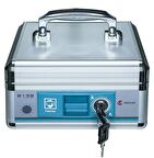 MÜHLEN B198 | Küçük Boy Taşınabilir Alüminyum Seyyar Para Çekmecesi / Kutusu