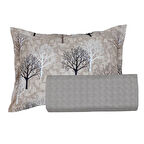 Tek kişilik çarşaf & volanlı yastık kılıfı 