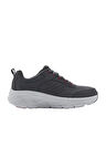 Skechers D`lux Walker 2.0-Durven 232715/Ccrd Erkek Comfort Ayakkabı - Gri-Kırmızı
