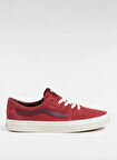 Vans VN0009QRRED1-SK8-Low Kırmızı Deri Erkek Lifestyle Ayakkabı