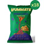 Yummate Vegan Süt Mısır Aromalı Fırınlanmış Nohut Cipsi 18 x 28 gr
