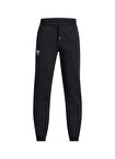 Under Armour Normal Paça Siyah Erkek Çocuk Eşofman Altı 1390294-001-B Icon Flc Jogger Tapin