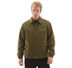 B0A5N463021-R Timberland Washed Duck Canvas Insulated Coach Jacke Erkek Yeşil