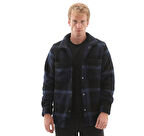 B0A44HBV821-R Timberland Wool Blend Shacket Erkek Ceket Lacivert