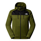 The North Face M REAXION FLEECE F/Z HOODIE - EU Erkek Polar Ceket NF0A8CNPDIW1