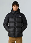 The North Face NF0A8992GOC1-DIABLO DOWN 2.0 HOODIE Siyah Düz Erkek Mont