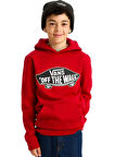 Vans Düz Erkek Çocuk Kırmızı Sweatshırt VN000JYD14A1-Style 76 PO