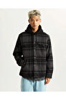 VANS Piedmont Hooded Plaid Shacket ERKEK GOMLEK VN000P7VQFY1