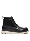Timberland Deri Siyah Erkek Bot BRITTON MILLS MID LACE UP WATERPROO