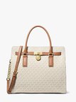 Michael Kors Kadın Marka Logolu Ayarlanabilir Omuz Askılı  Şık Görünüşlü Gündelik Kullanıma Uygun Bej Omuz Çantası 30F5GNXS3B 149