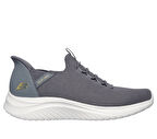 Skechers 118422-DKGY Flection 3.0 Lifted Edge Erkek Gri Slip Ins Sneaker Günlük Spor Ayakkabı