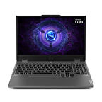 Lenovo LOQ 15ıax9 Intel Core i5-12600HX 24gb 512gb SSD Nvidia Geforce RTX 4050 6GB Gddr6 15.6" FHD 1920x1080 IPS W11 Luna Grey Gaming Notebook 83gs00nutr