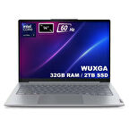 Lenovo ThinkBook 14 G8 IAL Intel Core Ultra 7-255H 32GB DDR5 2TB SSD 14 inç WUXGA 60Hz IPS FreeDos Laptop (21SJ007BTXv3)