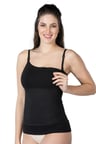 Kapsulavm Emay 1402 Emzirme Atlet Korse Siyah Modal Cotton Askılı