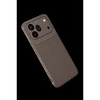 Huawei Honor 600 Pro Auto Fus Karbon Kapak - Gri