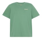 B0A5MKYA6Z1-R Timberland Lake House Back Graphic Tee Erkek T-Shirt Yeşil
