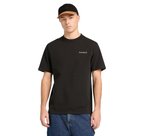 B0A5MKY0011-R Timberland Lake House Back Graphic Tee Erkek T-Shirt Siyah
