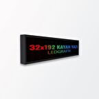 Ledgrafik 32x192 cm RGB kayanyazı led tabela