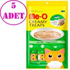 Meo Sarı Yüzgeçli Orkinos Balıklı Krema Kedi Ödülü 4x15 gr 5 AD