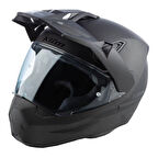 Klim X1 Alpha Matt Carbon Korumalı ADV Motosiklet Kaskı Mat Siyah