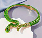 Gösterişli Şık Yılan Model Kadın Gerdanlık Kolye