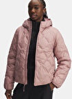 Under Armour 6008818-673-Legend Down Jacket Pembe Düz Kadın Mont