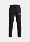 Under Armour Normal Paça Siyah Erkek Çocuk Eşofman Altı 6004995-001-UA Rival Flc Cblck Grph
