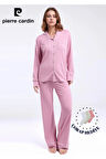 Kadın Giyim Viskon Kutulu & Lisanslı Gömlek Pijama Takımı L1.PC.8986.001