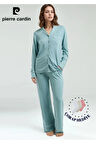 Kadın Giyim Viskon Kutulu & Lisanslı Gömlek Pijama Takımı L1.PC.8986.001