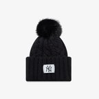 New Era New York Yankees MLB Kadın Siyah Bere