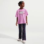 Nike NKG CHERRY NIKE BOXY Çocuk Mor Tişört 36N665-P64
