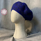 Uretti - Tülin 3528 El Yapımı Lacivert Keçe Bere