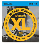 D'Addario EXL110+ Nickel Wound, Regular Light Plus, 10.5-48 Takım Tel Elektro Gitar Teli .0105-048