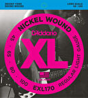 D'Addario EXL170 Nickel Wound Bass, Light, 45-100, Long Scale 045-100 Takım Tel Bas Gitar Teli