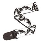 Planet Waves Woven Straps, Rock T20W1500 Dragon Tattoo Art Gitar Askısı