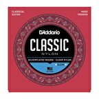 D'addario Ej27H Klasik Tel Set Hard Tension Silver Nylon 