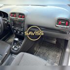 Volkswagen Golf6 OTAMATİK vites uyumlu Parlak Siyah Full Set Torpido Maun Kaplama(Pianblack)