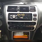 Toyota Corolla Efsane kasa,4 cam otomatik uyumlu,Gümüş Gri Full Set Torpido Maun Kaplama (Gümüş GRİ)