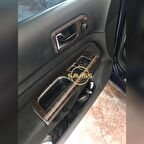 Volswagen Bora Özel desen Koyu Meşe Full Set Torpido Konsol Maun Kaplama (Koyu Meşe)