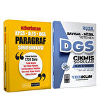 Yediiklim 2025 DGS Son 5 Yıl Çıkmış Sorular ve Pegem Ezberbozan Paragraf Soru Bankası Seti 2 Kitap