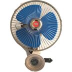 Araç İçi Oto Vantilatör Soğutucu Karavan otomobil 12 Volt 6 İnç 18 cm Vantuzlu