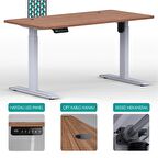 O-Flex Tek Motorlu Elektrikli Yükseklik Ayarlı Masa - 120x60 - Bambu